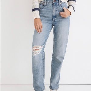 Madewell | The Petite Perfect Vintage Straight Jean in Reinhart Wash | 27P